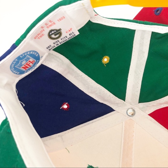 SET 2 GREEN BAY PACKERS 🏈 🧢 NFL Football HAT CAP kids youth NWT Vintage ? - Picture 6 of 6